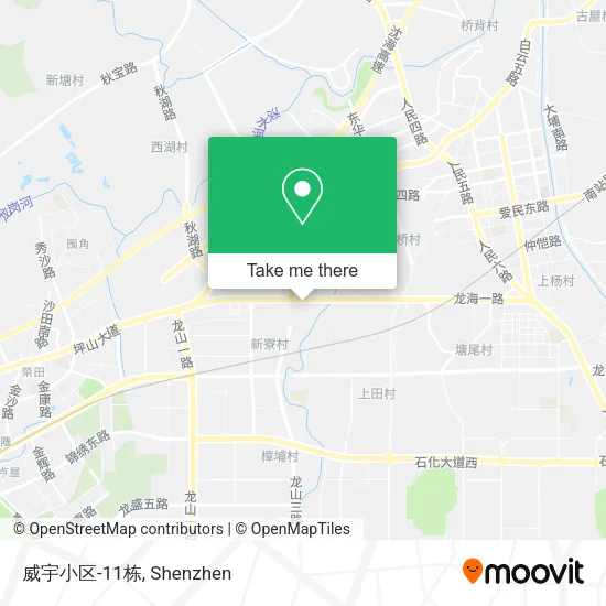 威宇小区-11栋 map