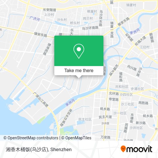 湘香木桶饭(乌沙店) map