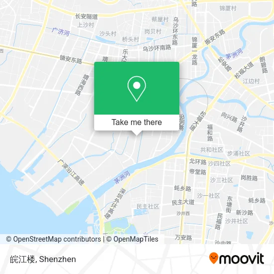 皖江楼 map