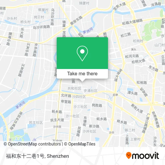 福和东十二巷1号 map