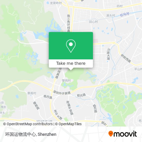 环国运物流中心 map