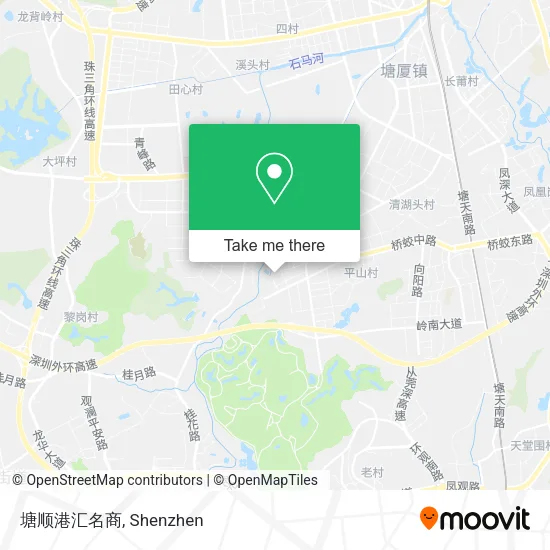 塘顺港汇名商 map
