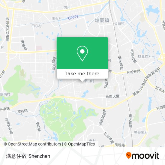 满意住宿 map