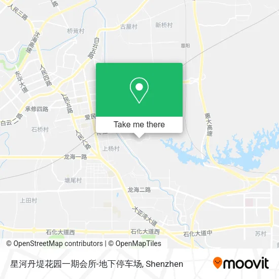 星河丹堤花园一期会所-地下停车场 map
