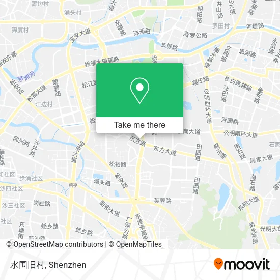 水围旧村 map