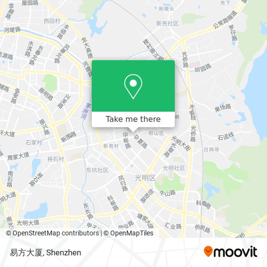 易方大厦 map