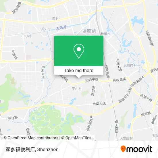 家多福便利店 map