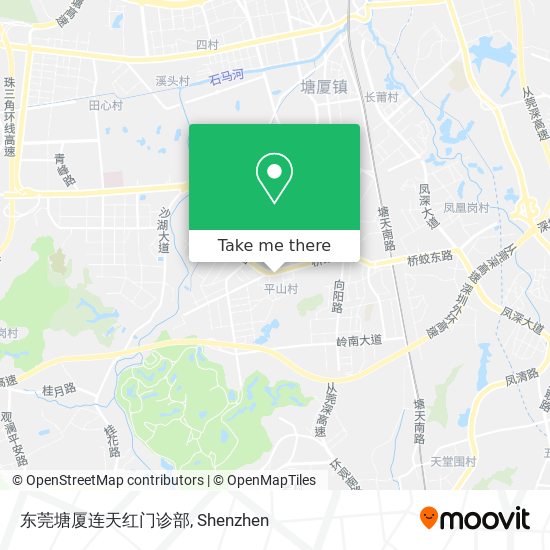 东莞塘厦连天红门诊部 map