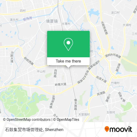 石鼓集贸市场管理处 map