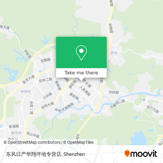 东风日产华翔坪地专营店 map