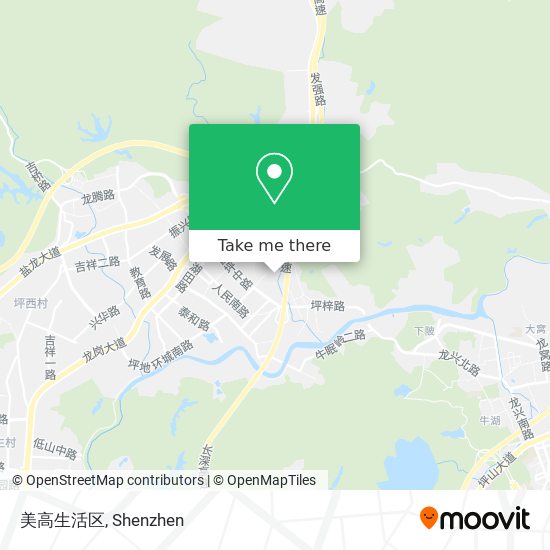 美高生活区 map