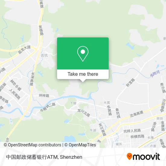 中国邮政储蓄银行ATM map