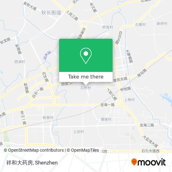 祥和大药房 map