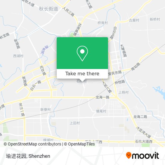 瑜进花园 map