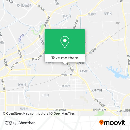 石桥村 map