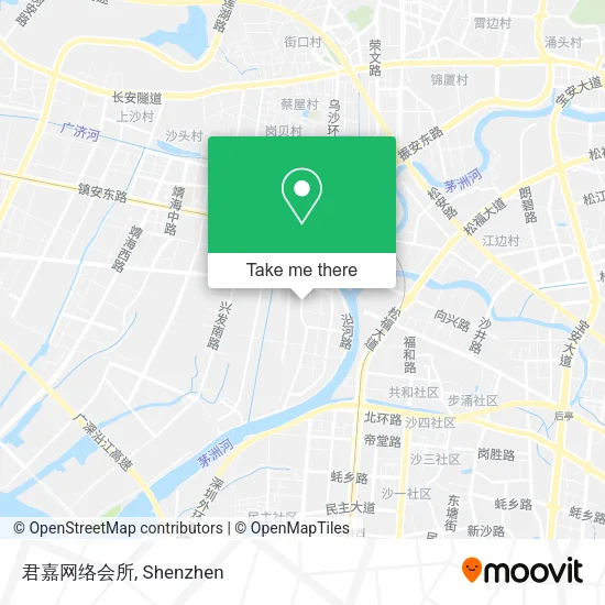 君嘉网络会所 map