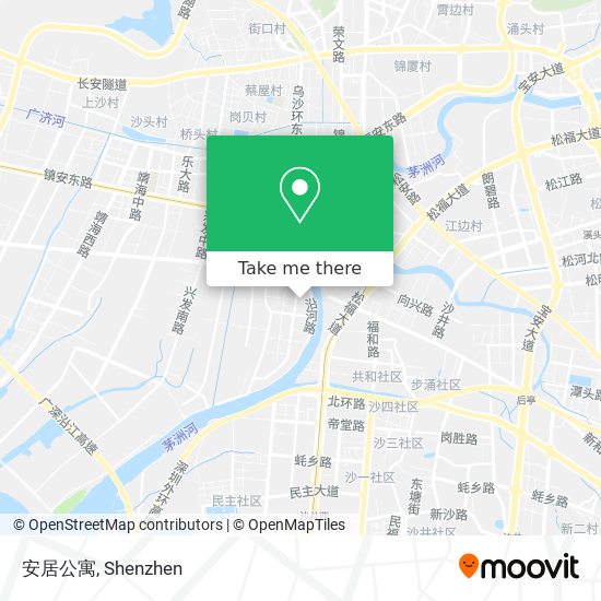 安居公寓 map
