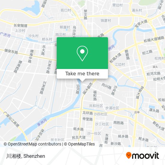 川湘楼 map