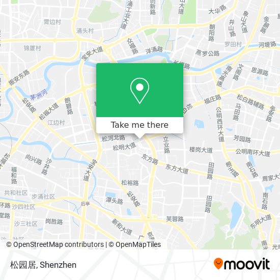 松园居 map