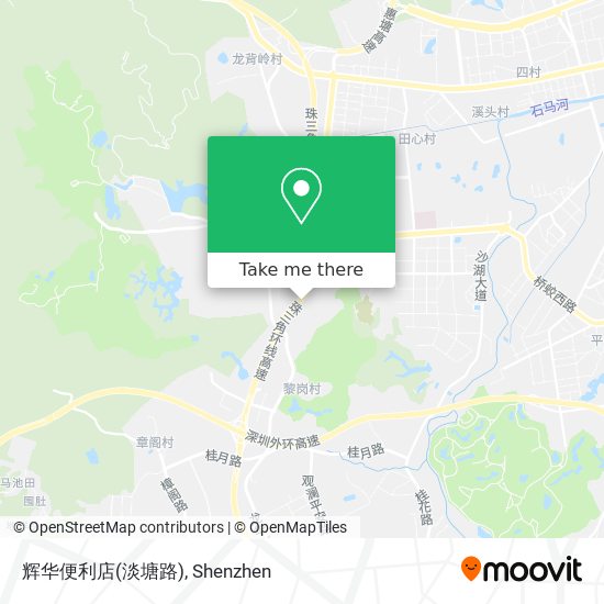 辉华便利店(淡塘路) map