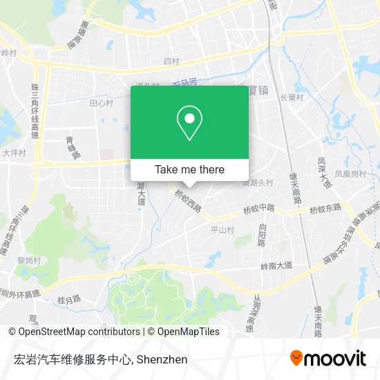 宏岩汽车维修服务中心 map