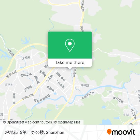 坪地街道第二办公楼 map
