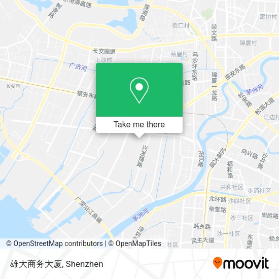 雄大商务大厦 map