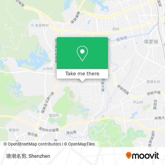 塘潮名剪 map