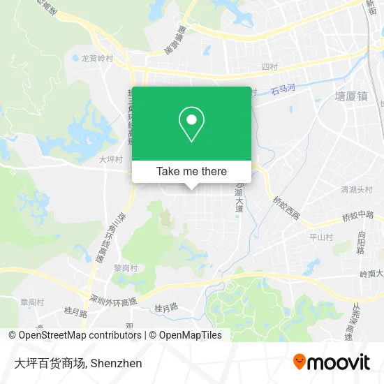 大坪百货商场 map