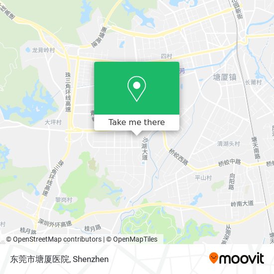 东莞市塘厦医院 map