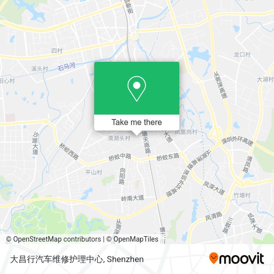 大昌行汽车维修护理中心 map