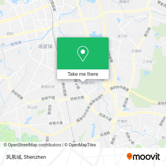 凤凰城 map