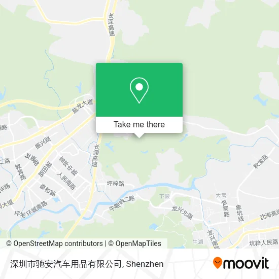深圳市驰安汽车用品有限公司 map
