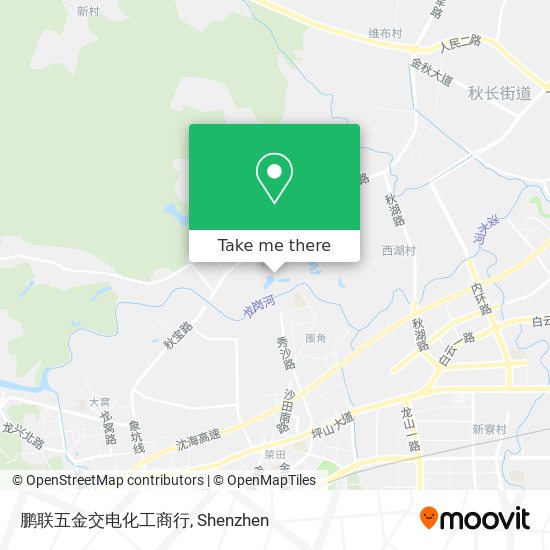 鹏联五金交电化工商行 map