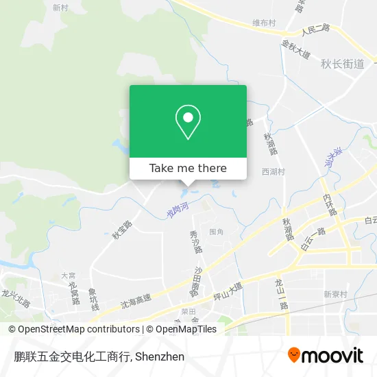 鹏联五金交电化工商行 map