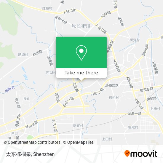 太东棕榈泉 map
