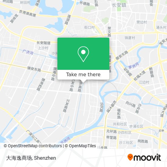 大海逸商场 map