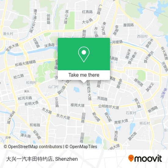 大兴一汽丰田特约店 map