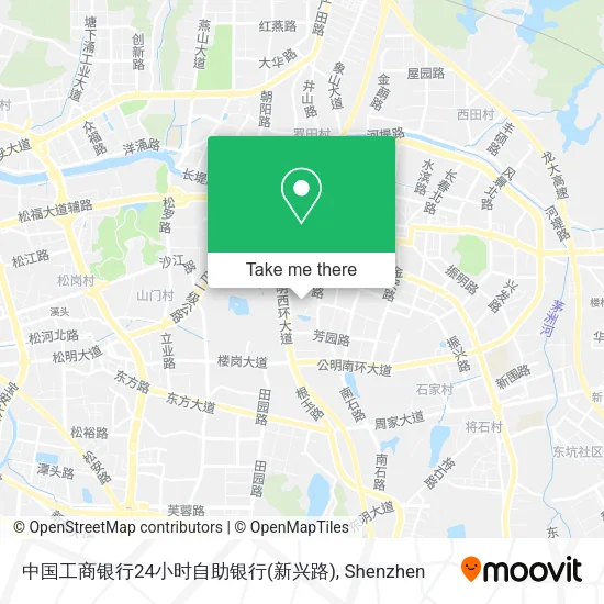 中国工商银行24小时自助银行(新兴路) map