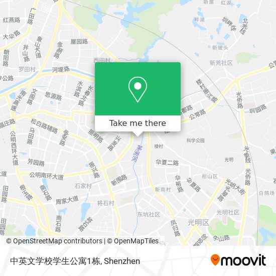 中英文学校学生公寓1栋 map