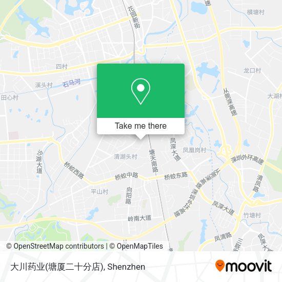 大川药业(塘厦二十分店) map