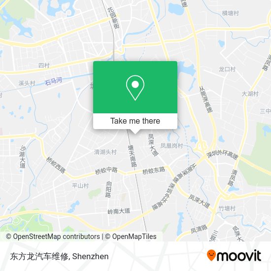 东方龙汽车维修 map