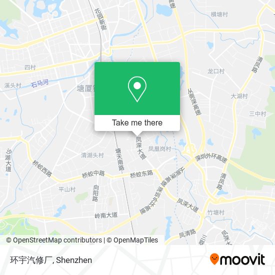 环宇汽修厂 map
