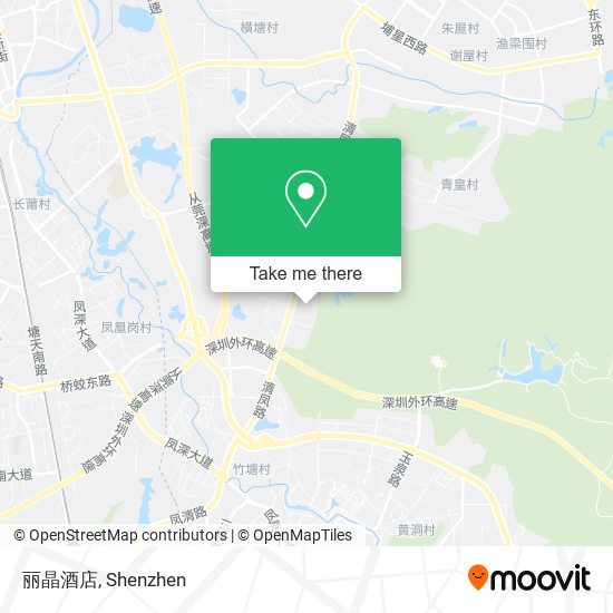 丽晶酒店 map