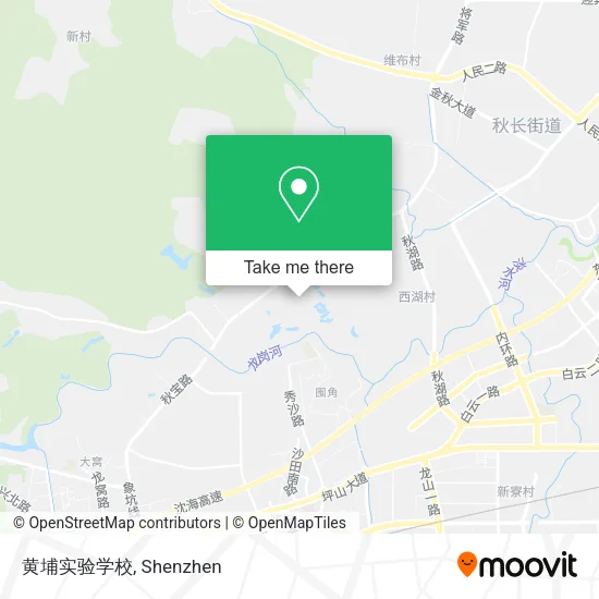 黄埔实验学校 map
