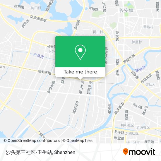 沙头第三社区-卫生站 map