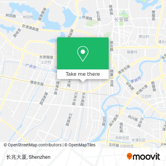 长兆大厦 map