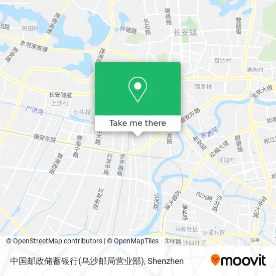 中国邮政储蓄银行(乌沙邮局营业部) map