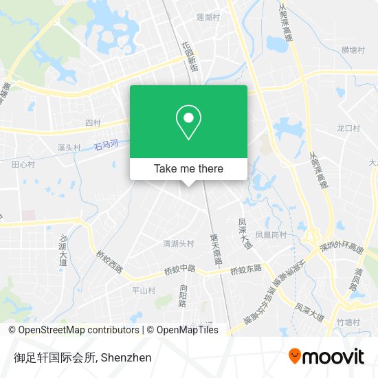御足轩国际会所 map
