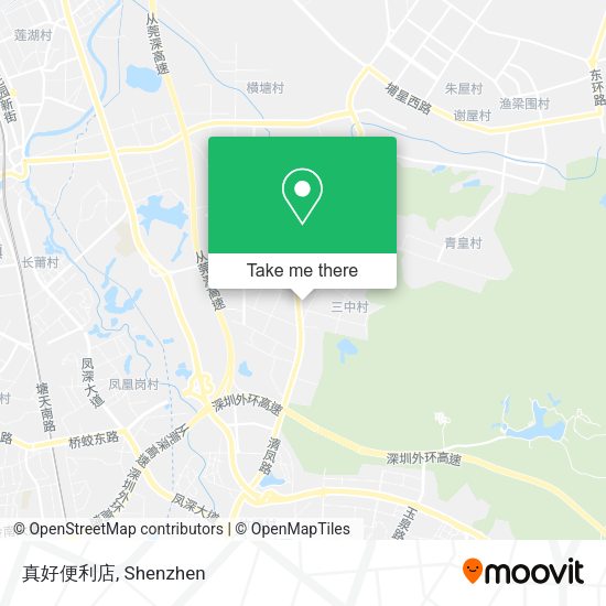 真好便利店 map
